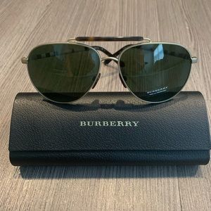 Burberry aviator sunglasses